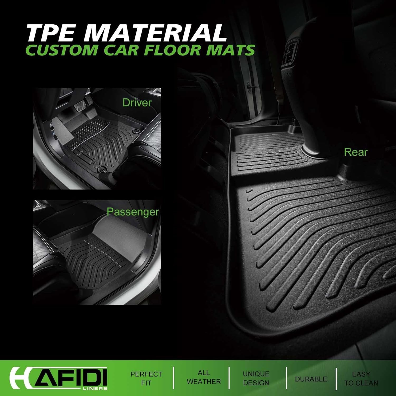 All Weather Car Floor Mats & Cargo Liner for 2023-2026 Lexus RX350 RX350h RX500h