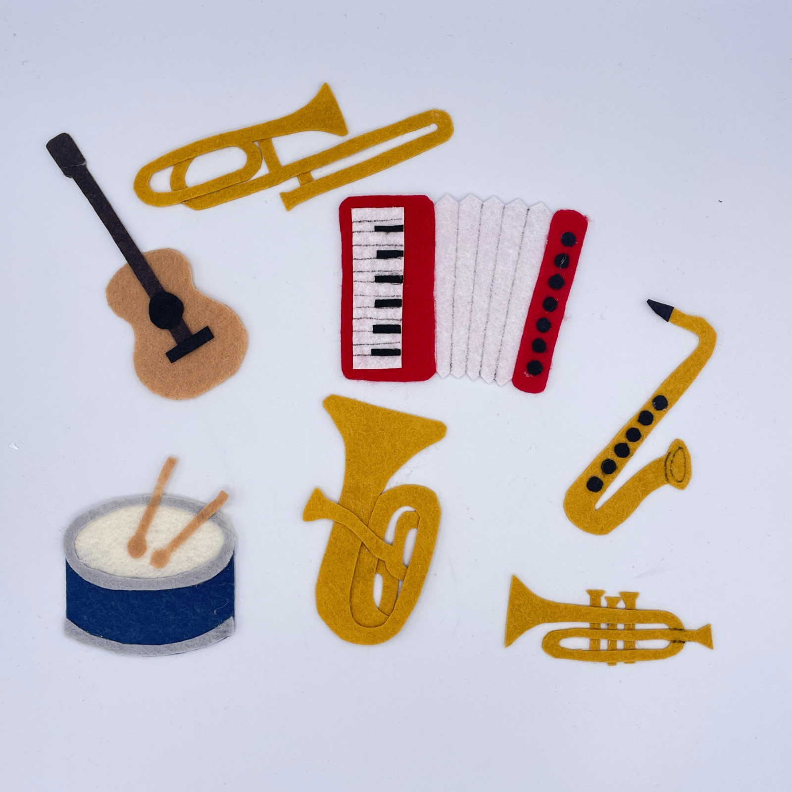 Bremer Town Musicians Felt Pieces for Felt/Flannel Board Play