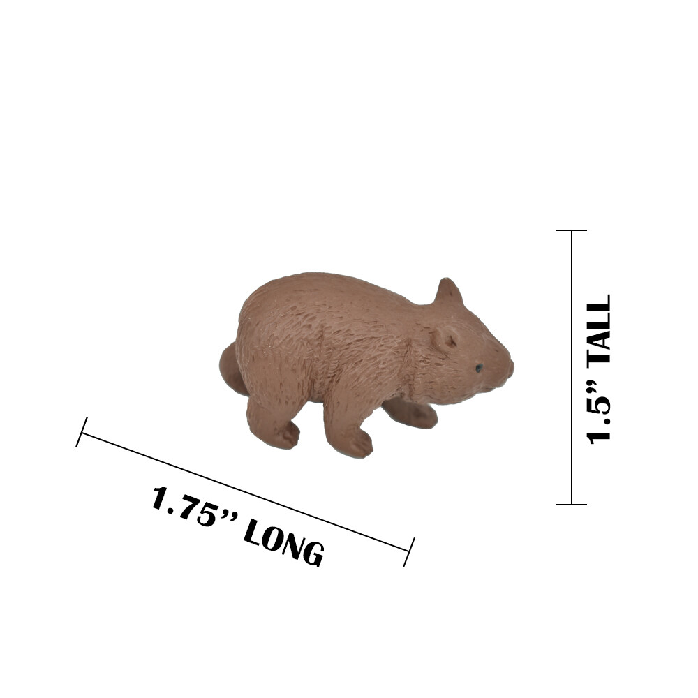 Wombat, Plastic Replica 1 3/4-inch – F1762 B42