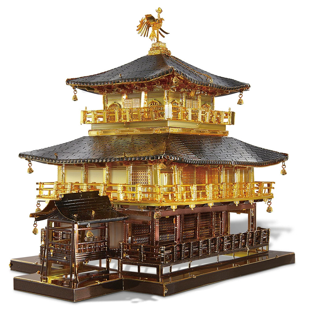 3D Puzzles Model Building Kit Construction Series Metal House Toy Christmas Gift