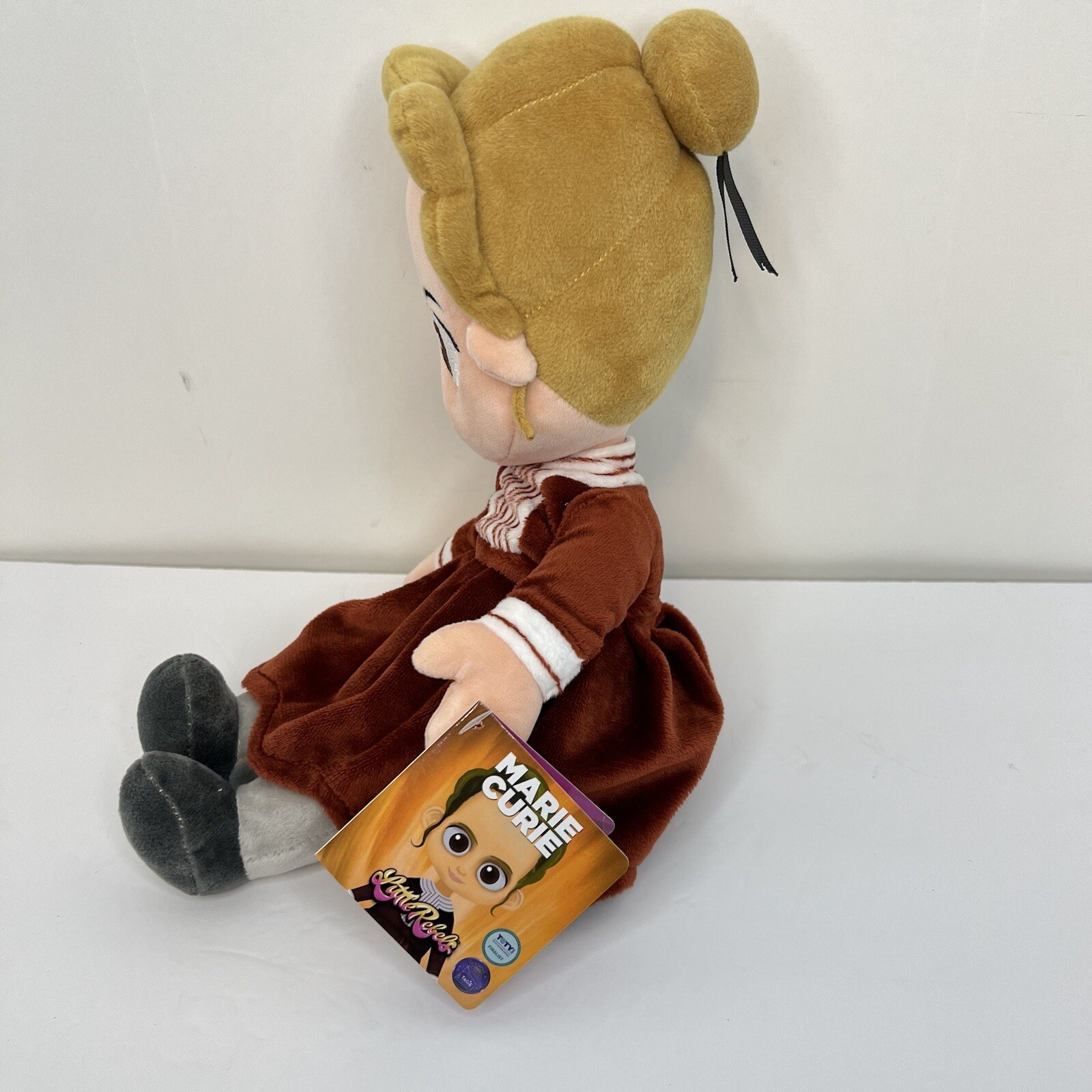 Little Rebels Historic Women Plush Marie Curie Science Scientist Interactive NWT