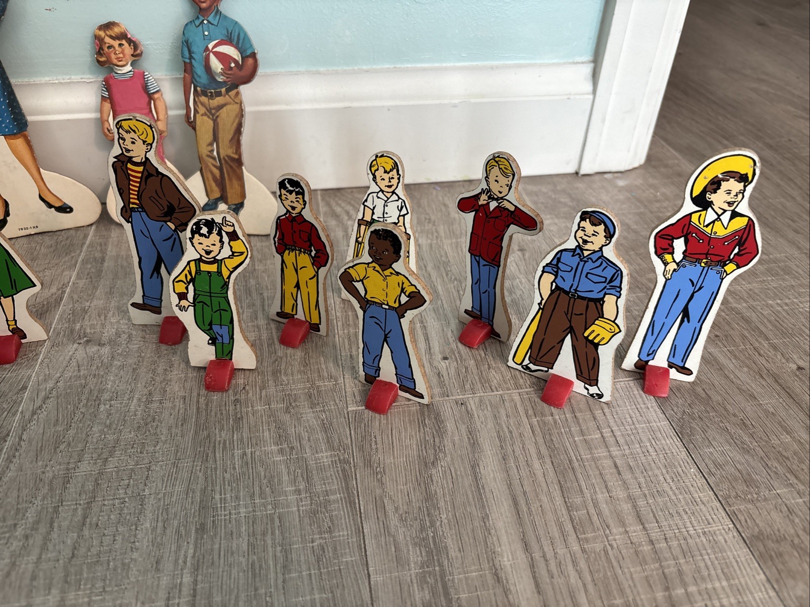 Vintage Judy Story Set Lot of 21+ Stands Friends Educational (0011)
