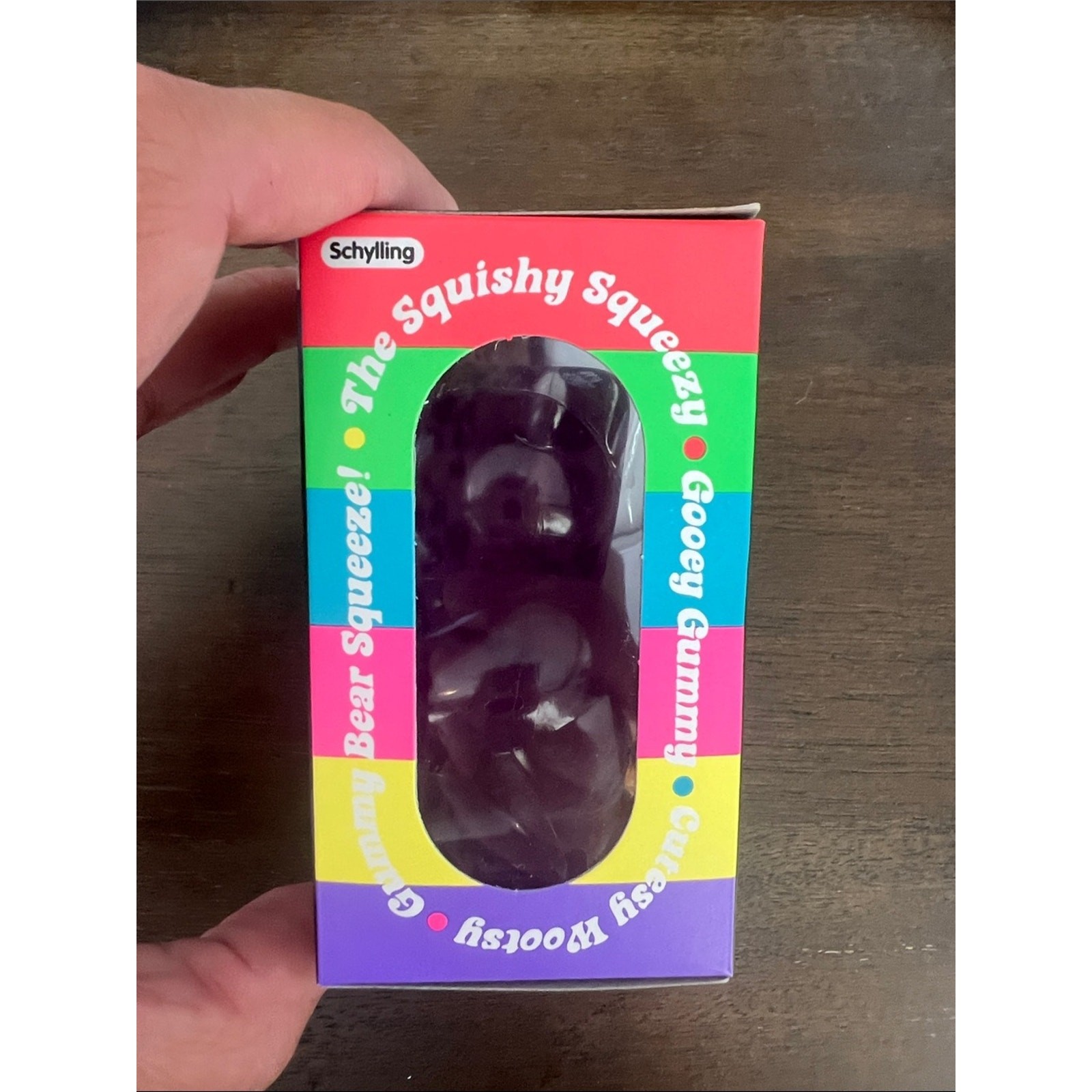 NeeDoh Gummy Bear – PURPLE| Jumbo Squishy Sensory Toy, 3.5 inches tall – NIB!