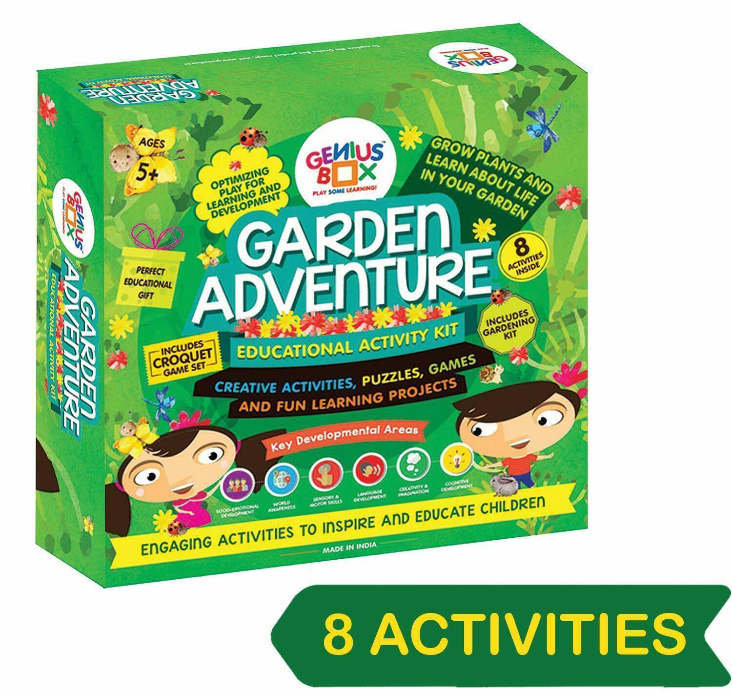 Genius Box Garden Adventure STEM Toy for 5+YRS Age DIY Educational Activity Kit