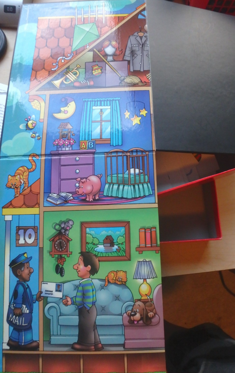 Picture Rhymes I Spy A Mouse in the House Game Excellent Very good condition