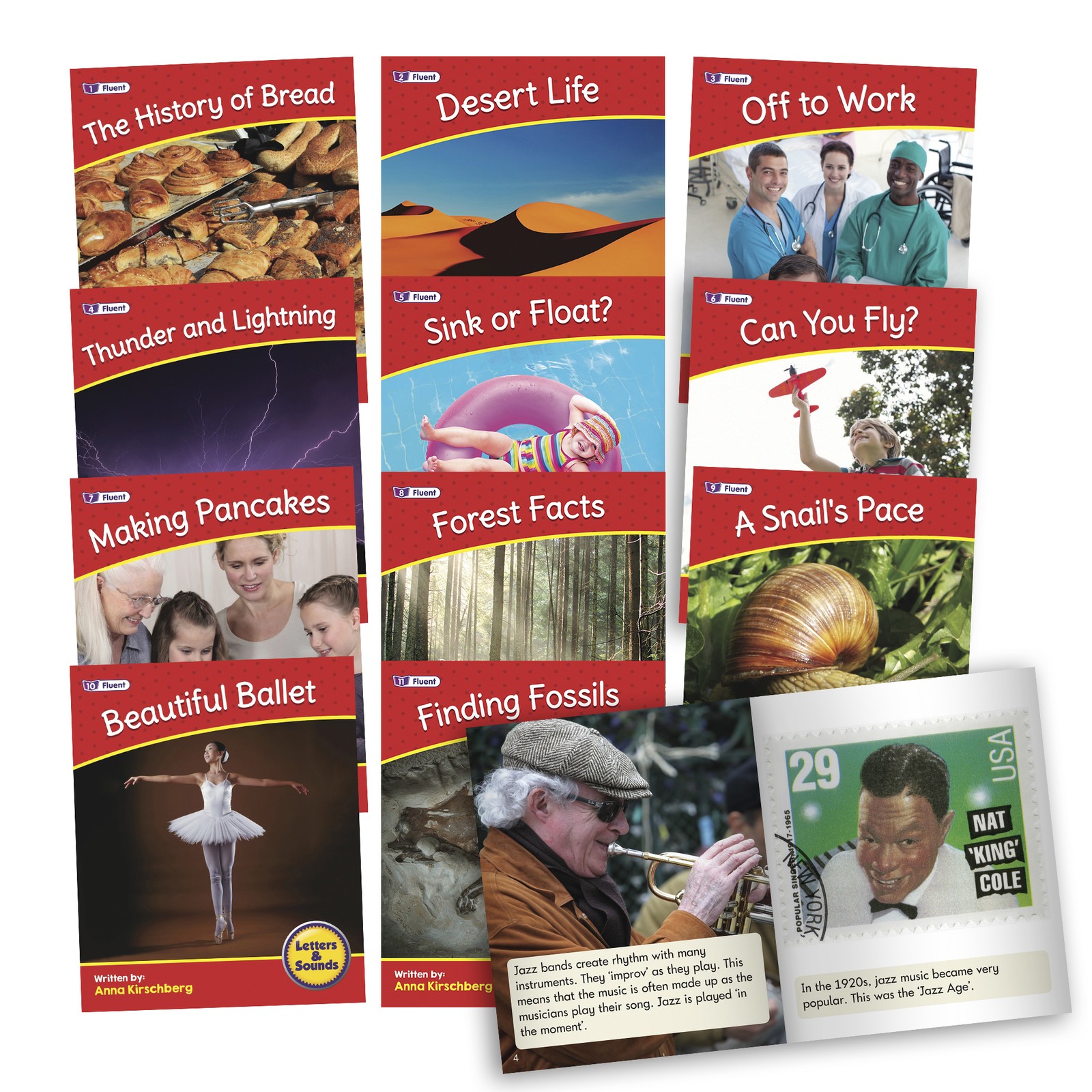 Junior Learning Letters & Sounds Phase 6 Set 2 Non-Fiction Readers