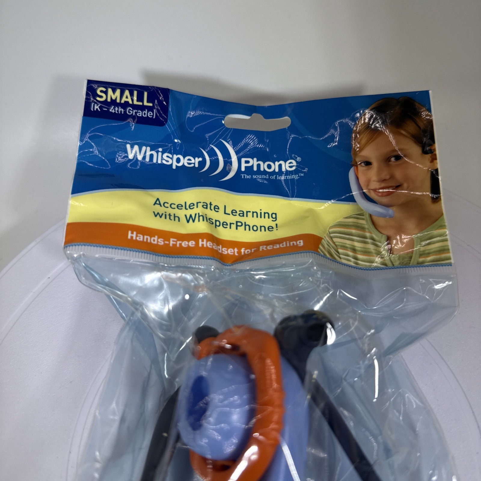 Harebrain WhisperPhone Solo Language Grade K-4th Size Small – Brand New
