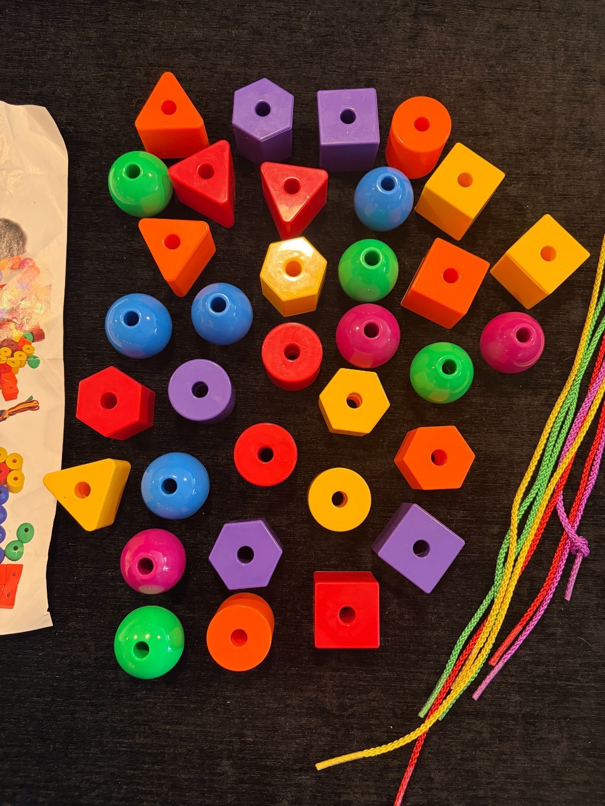 3 Sets of Shape Toys for Toddlers Fine Motor Preschool Educational Toy Home