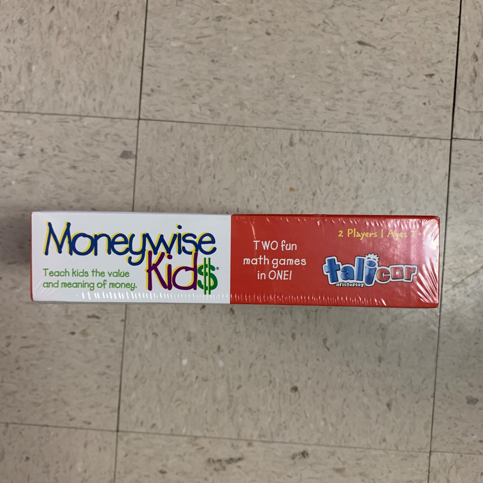 ARISTOPLAY Moneywise Kids Math Game Homeschool Ages 7 and up, 2 players Talicar