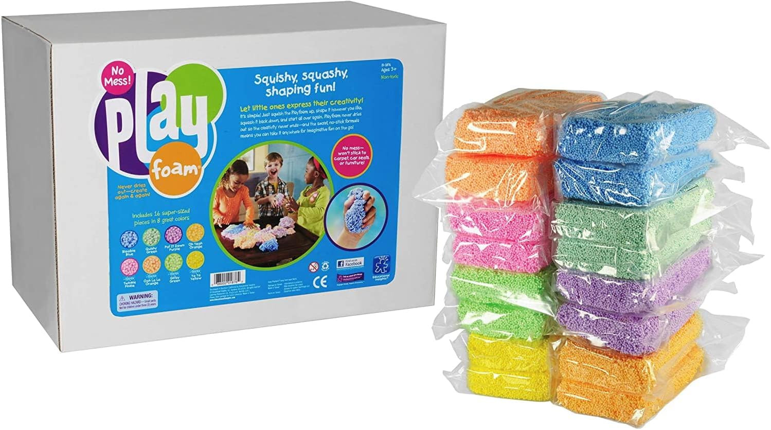 Playfoam Class Pack – Sensory Toys & Squishy Fidget Toys for Kids, Squishy Foam