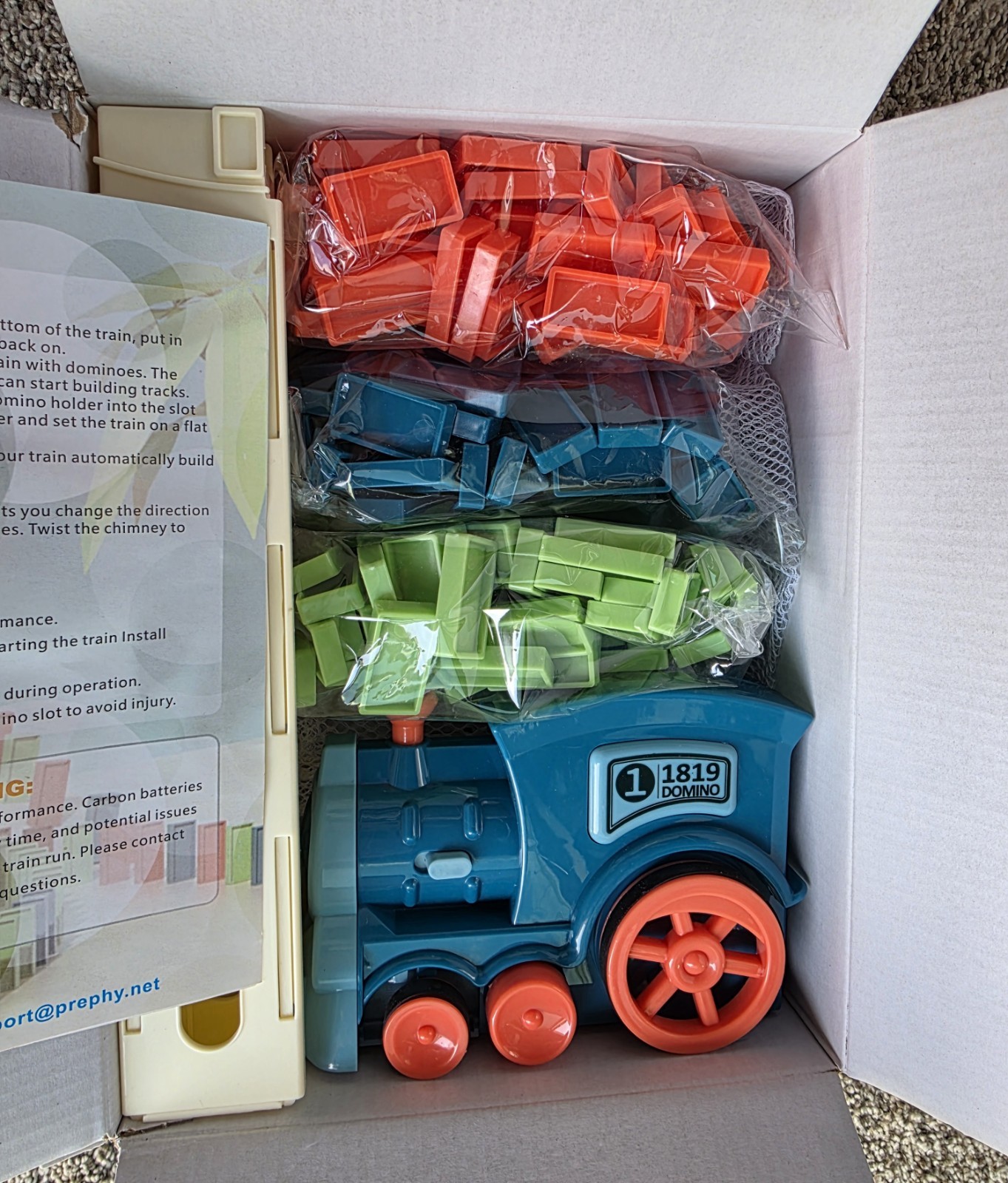 Domino Train New In Box For Ages 3+ Stacking Creative Play