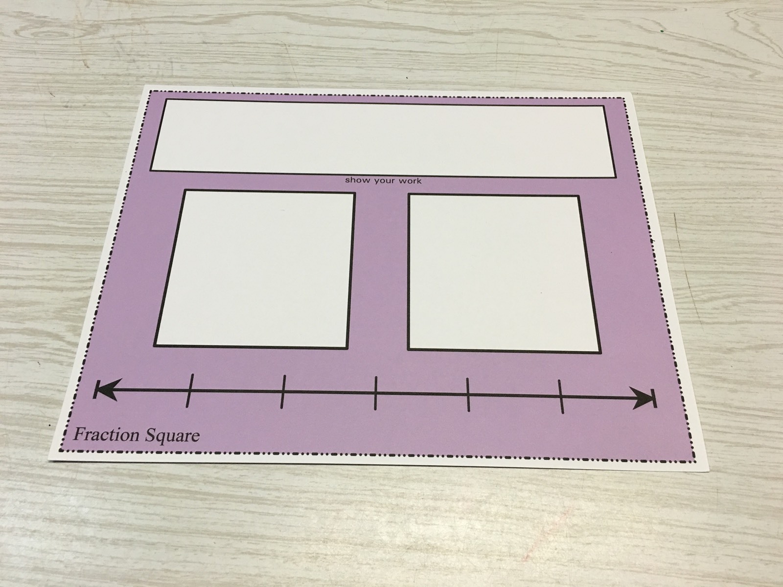 Write-On/Wipe-Off Fraction Circle And Square Math Mats (20) Classroom.set