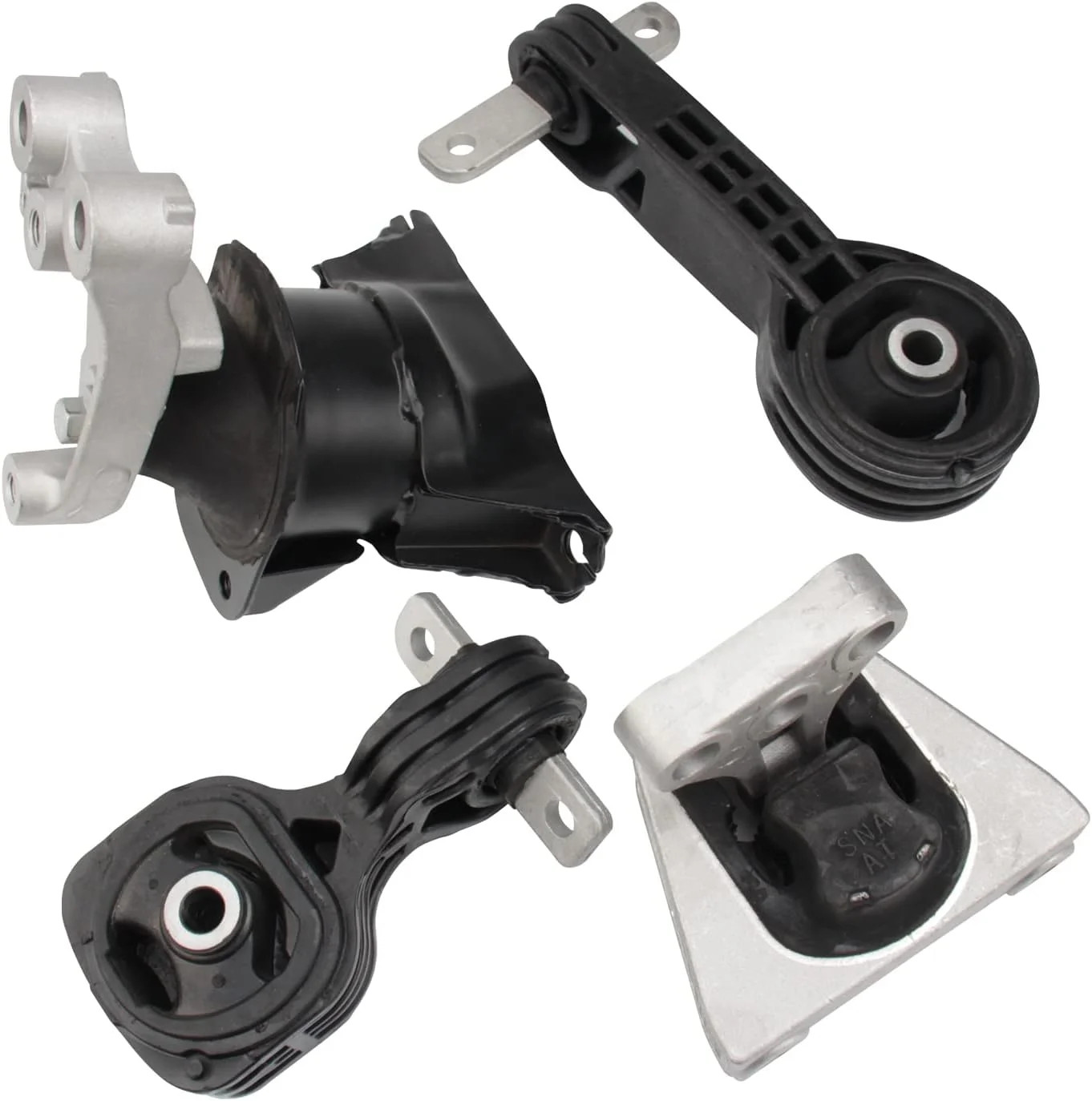 4PC Engine Motor Transmission Mount Kit for 2006-2011 Honda Civic 1.8L Auto | Re