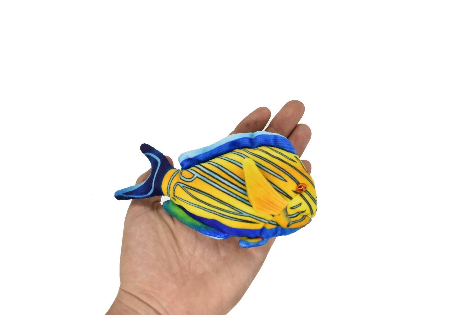 Striped Surgeonfish, Tropical Fish Magnet, Soft Stuffed Fish 5 1/2″ CWG33BB3