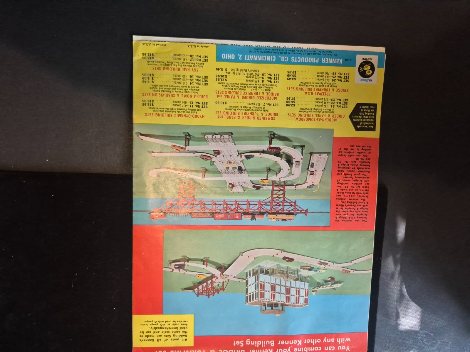 kenner’s freeway U.S.A.BRIDGE & TURNPIKE PLANNING BOOK# 24 1964 ekim