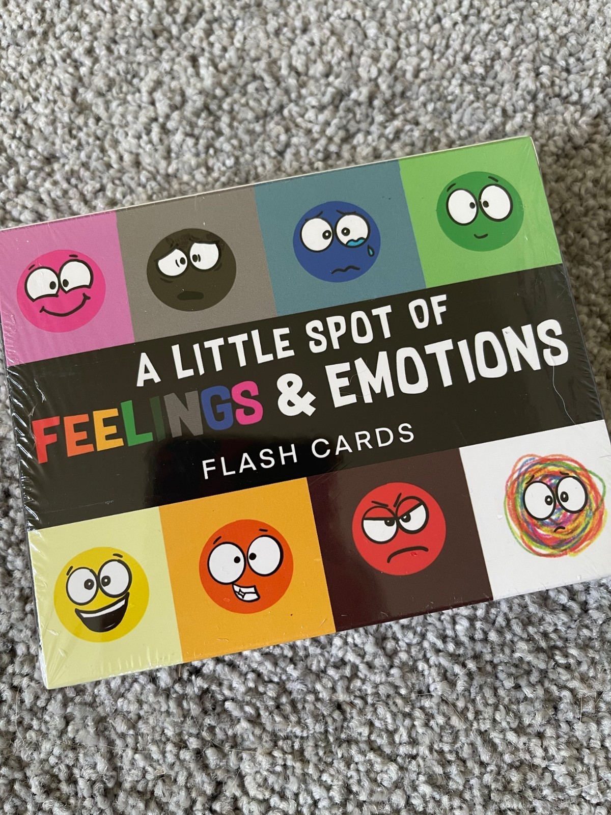 A Little Spot of Feelings and Emotions Flash Cards | 5″x4″ | Brand New