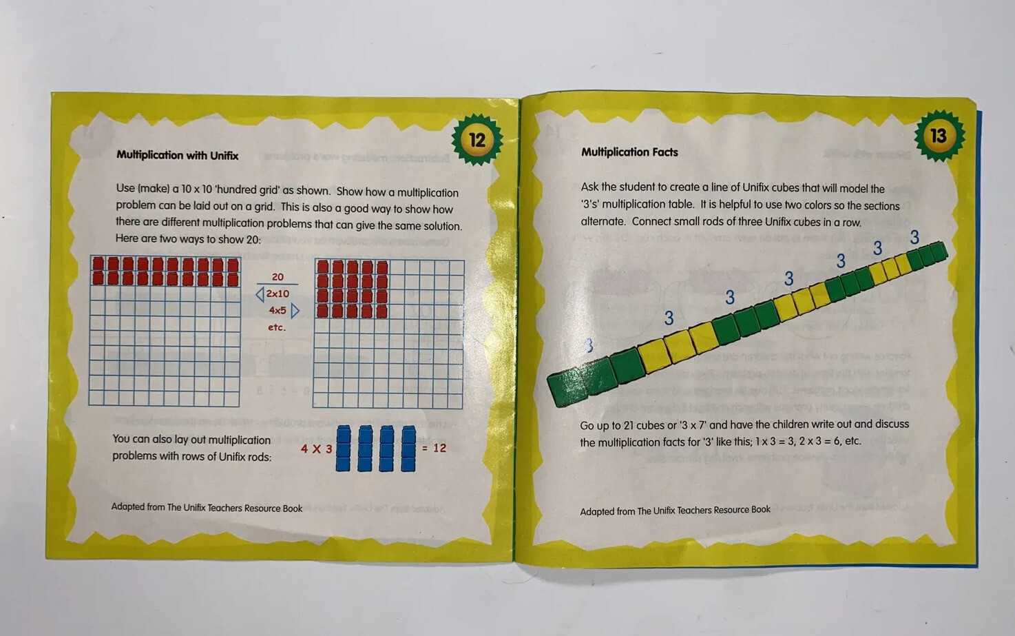 Two VTG Sets of Unifix Counting Cubes by Didax