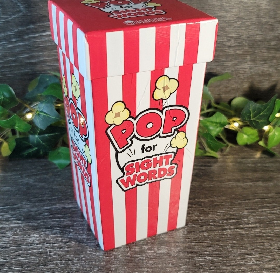 POP For Sight Words Educational game. Learning Resources.