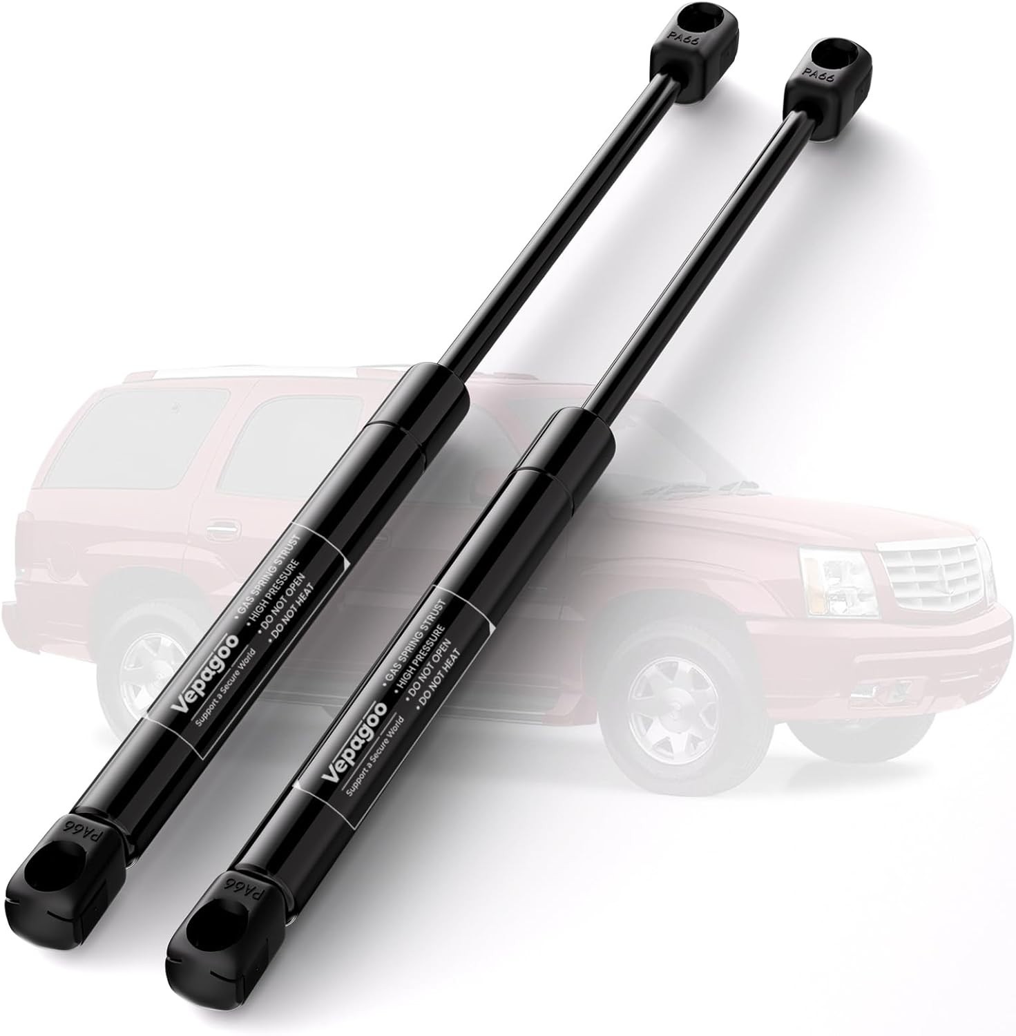 6421 2000-2005 Ford Excursion Rear Hatch Struts Shocks Lift Support