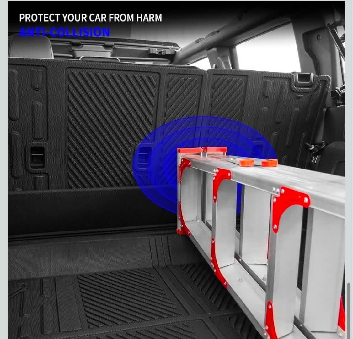 Cargo Mat Compatible with 2021-2026 Ford Bronco 4 Door Trunk Mat 2025 Bronco
