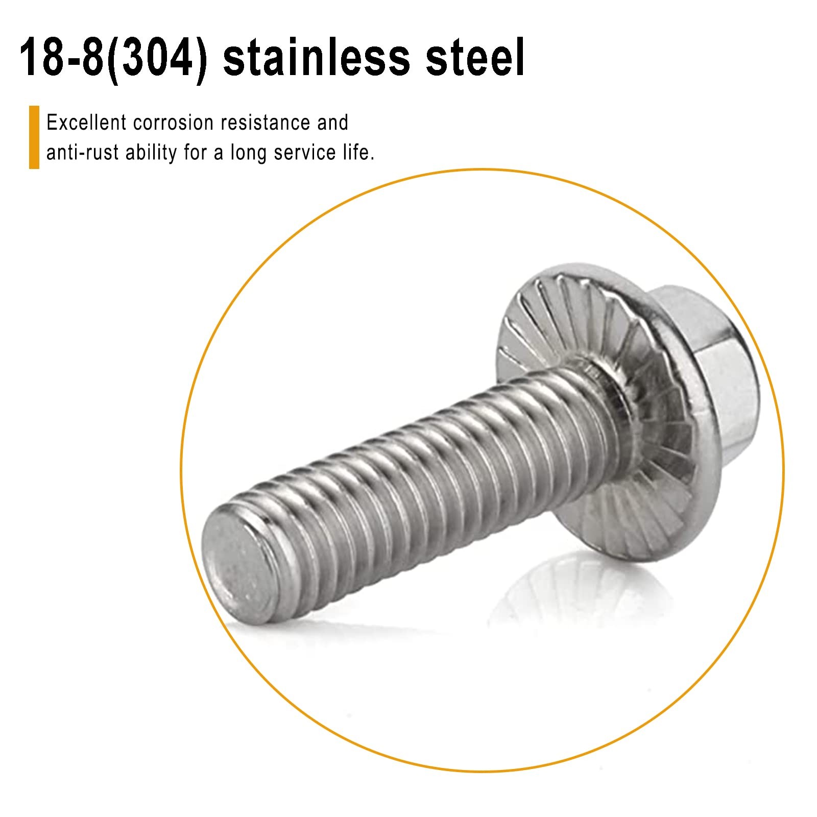 ARONOVA 18-8 Stainless Steel Truck Bed Mounting Hardware Compatible Silver
