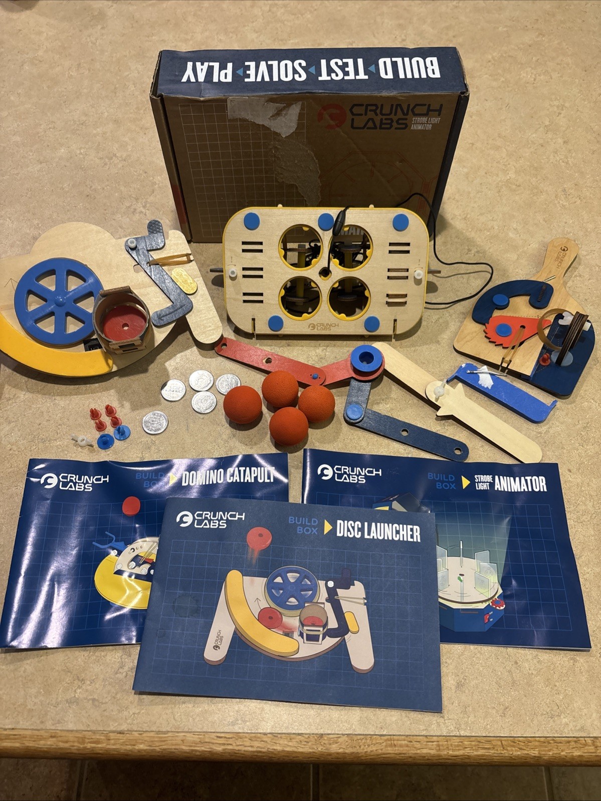 Crunch Labs Mark Rober S.T.E.M. Build Kits Bundle