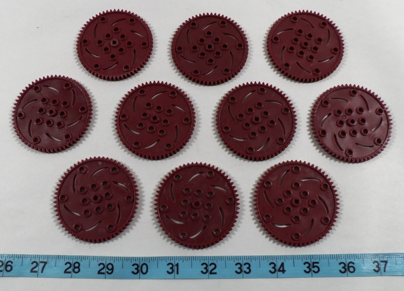 Lot of 10 Vex IQ Gears Educational Robotics Add-On Extra Pieces