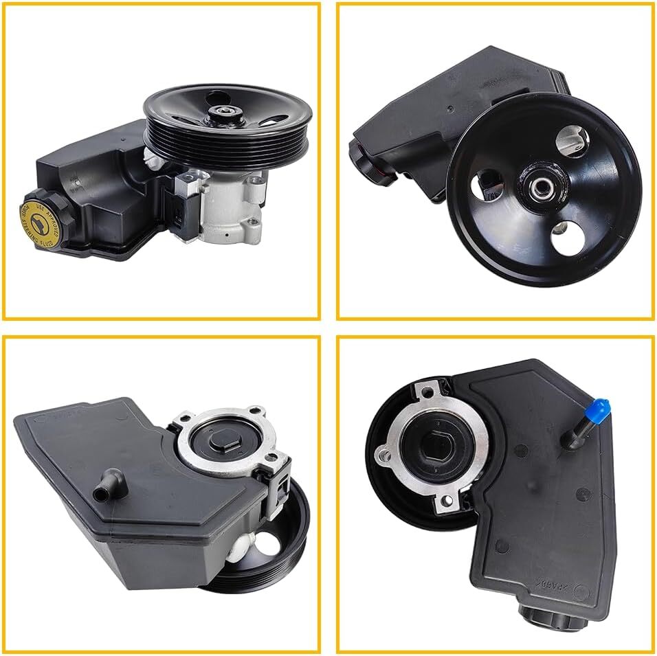Power Steering Pump 20-38771 with Reservoir | Fit for Jeep Cherokee XJ