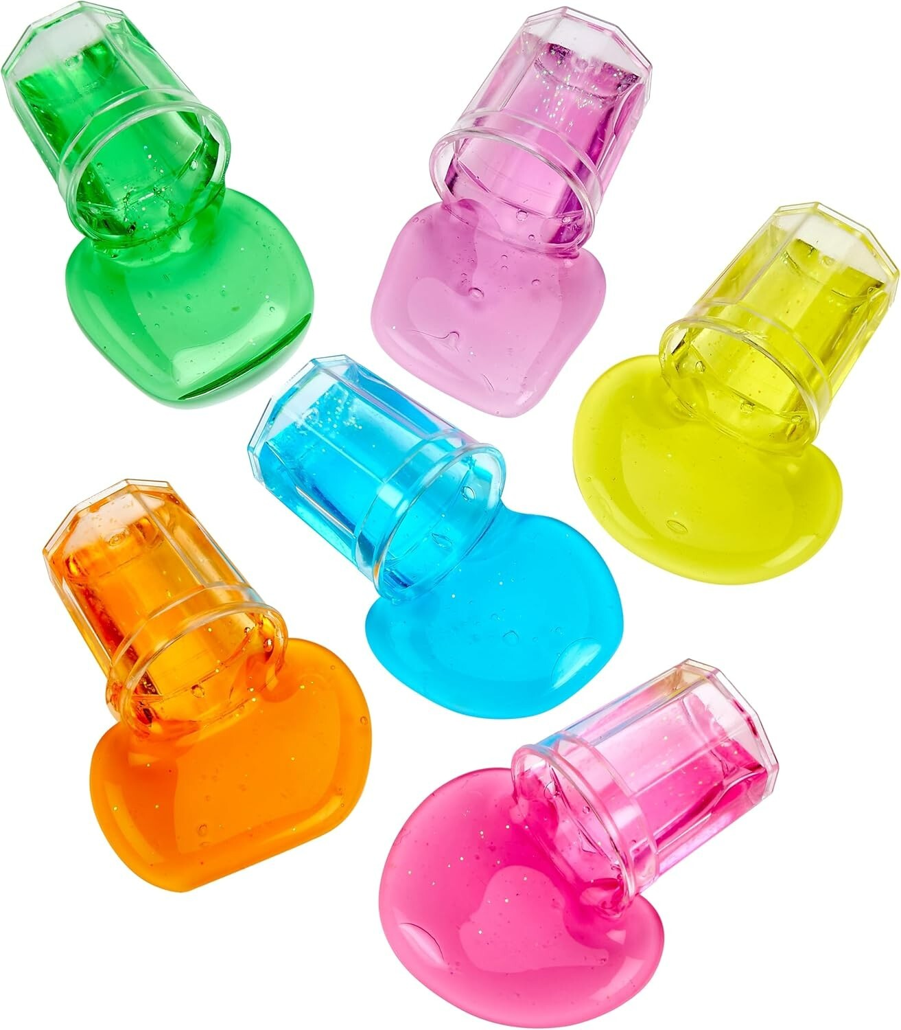 Mini Putty with Glitter – 96 Pack Neon Color Sludge