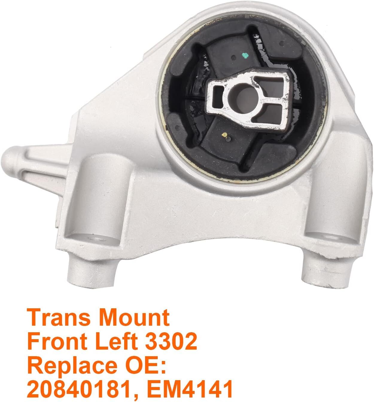 Set of 4, Engine Motor and Transmission Mounts Compatible with 10-17 Captiva
