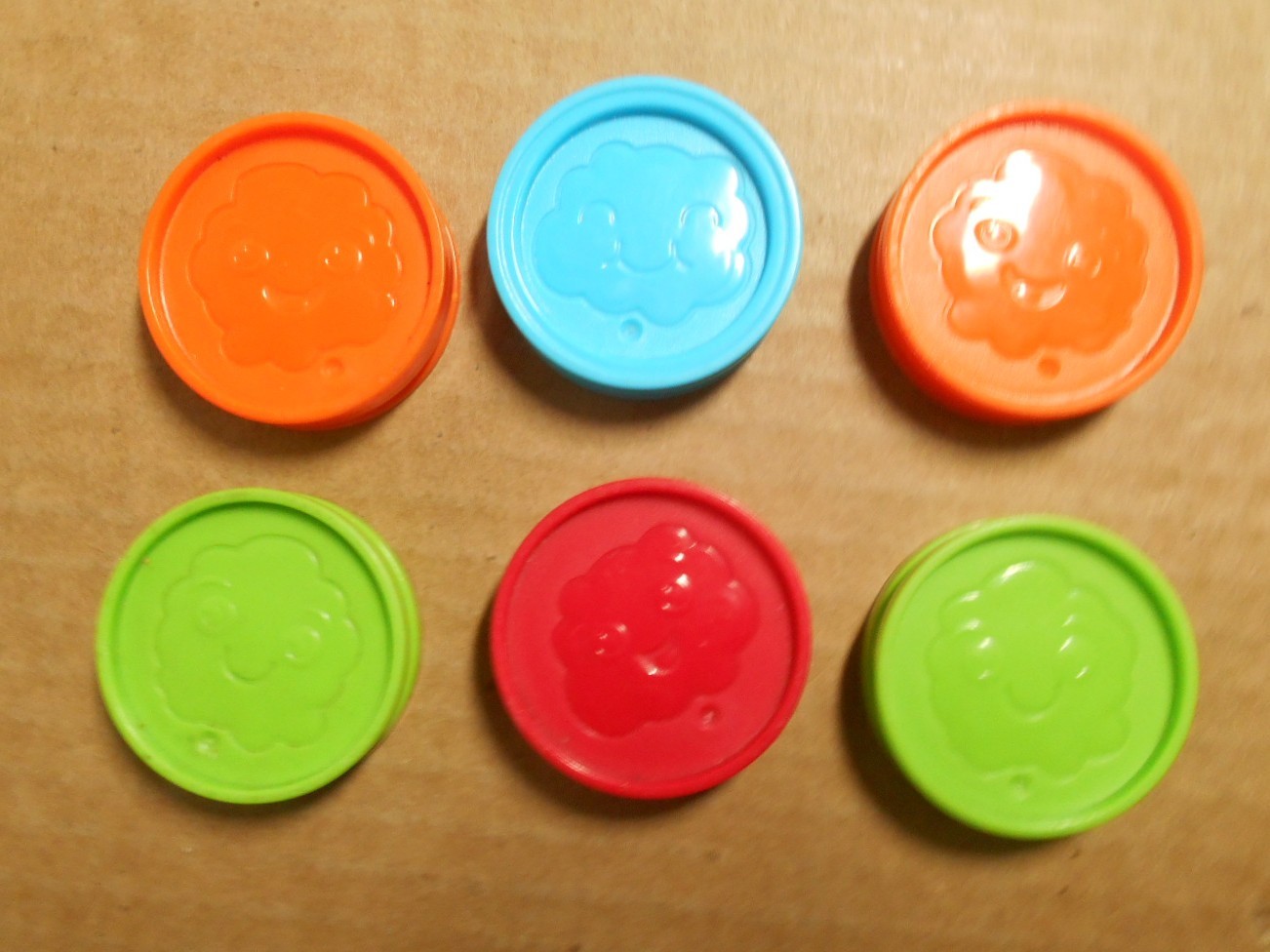 Leap Frog Pick Up Count Vacuum Replacement 6 Dust Pieces Parts Coins W24