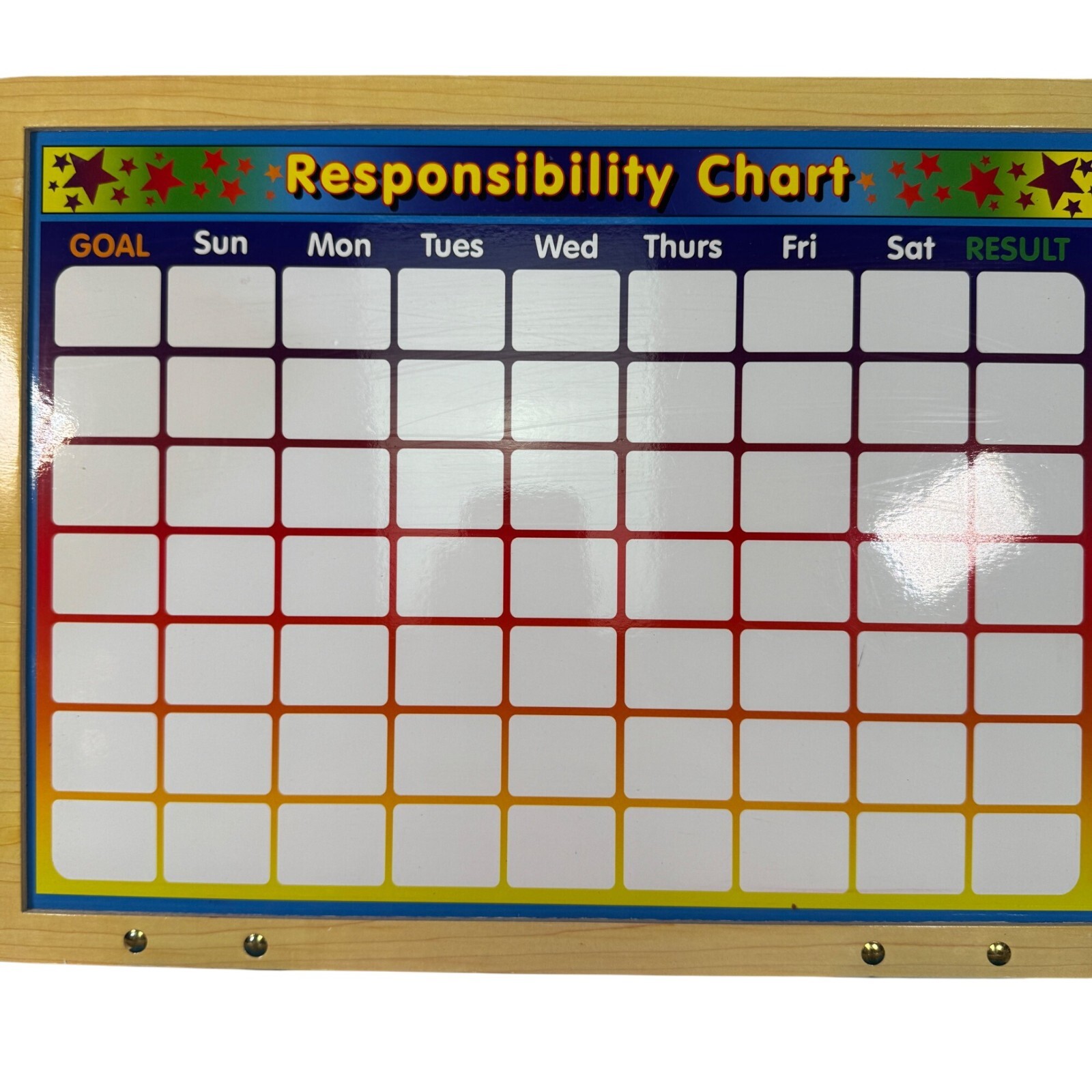 Melissa & Doug Responsibility Chart With Magnetic Reward Pieces