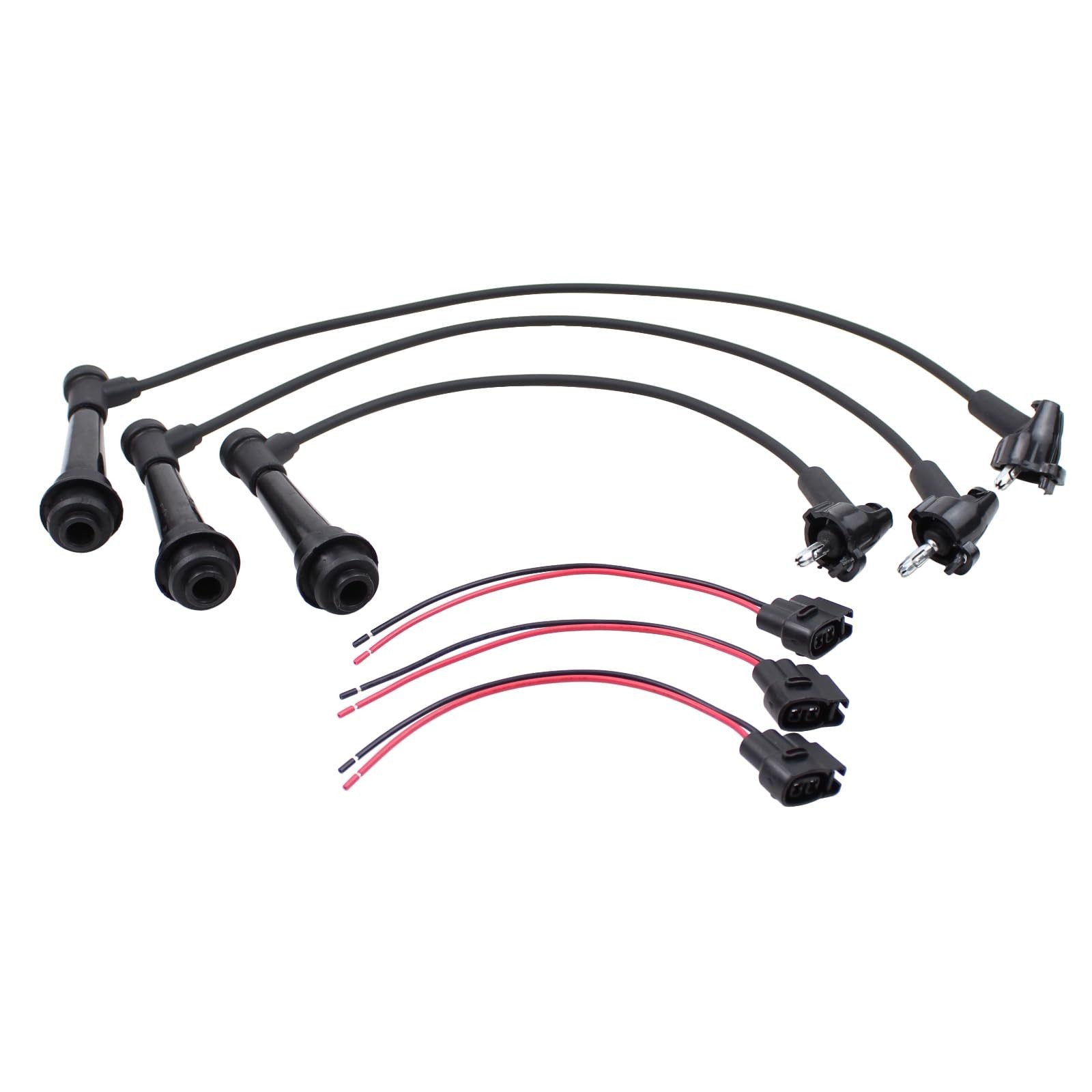 MOTOKU Ignition Coil and Spark Plug Wire Set for Lexus GS300 1998-2005, IS300…