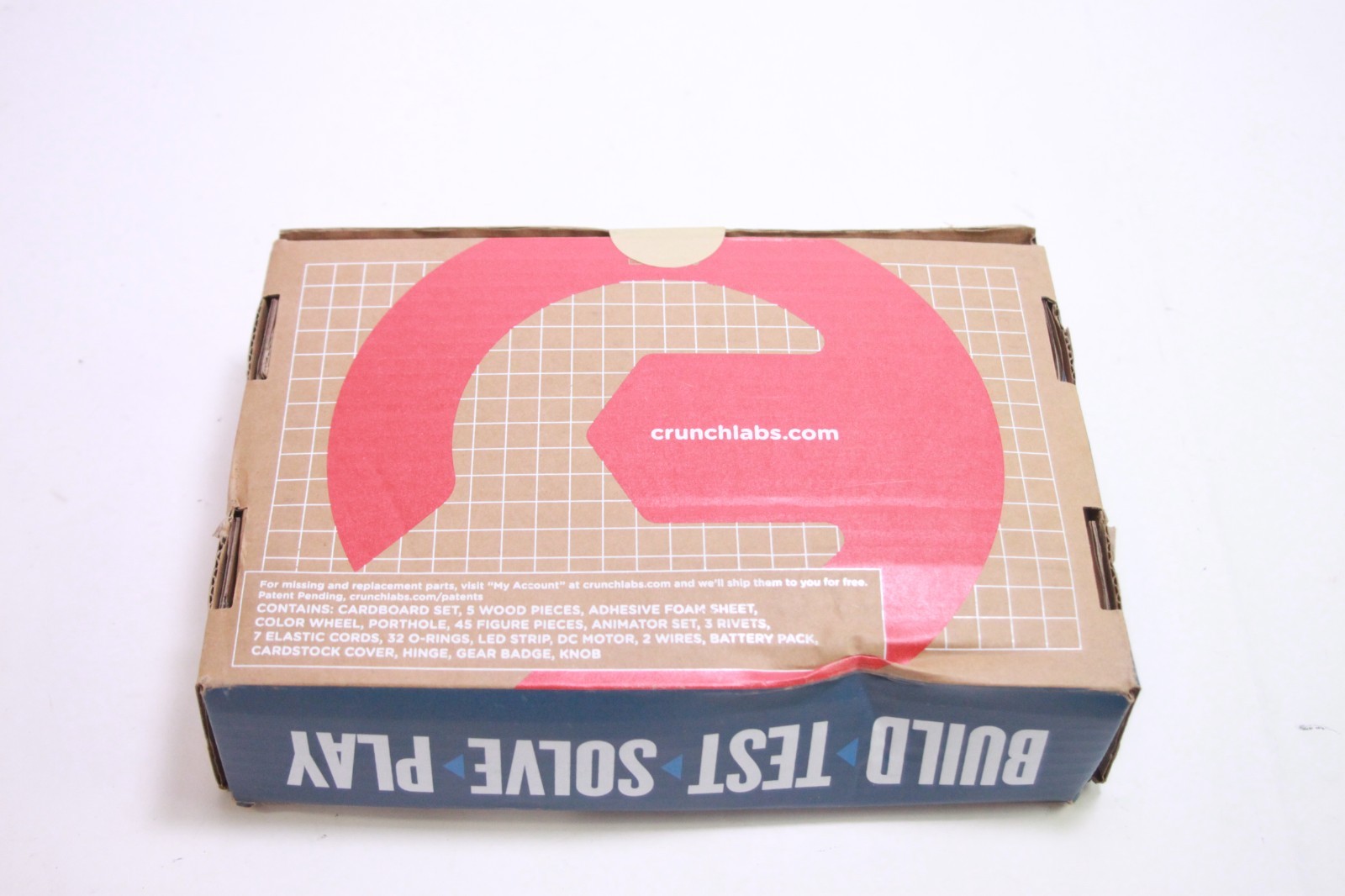 Crunch Labs By Mark Rober S.T.E.M. Build Box Strobe Light Animator NEW