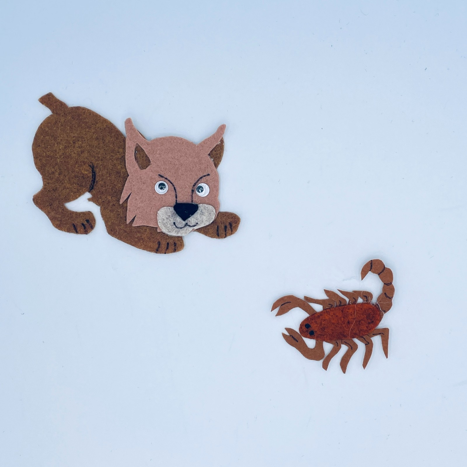 Desert Life Felt Story Set – Desert Habitat Animals