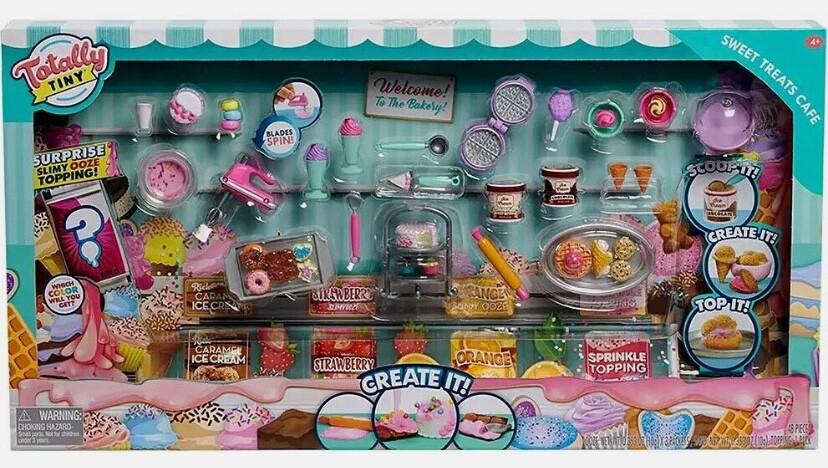 Totally Tiny Fun Sweet Treats Cafe Mini Food Play Set