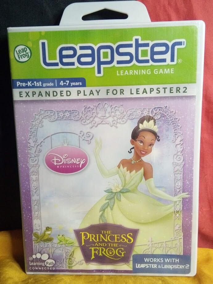 Disney Princess: The Princess and the Frog – LeapFrog Leapster – Brand New