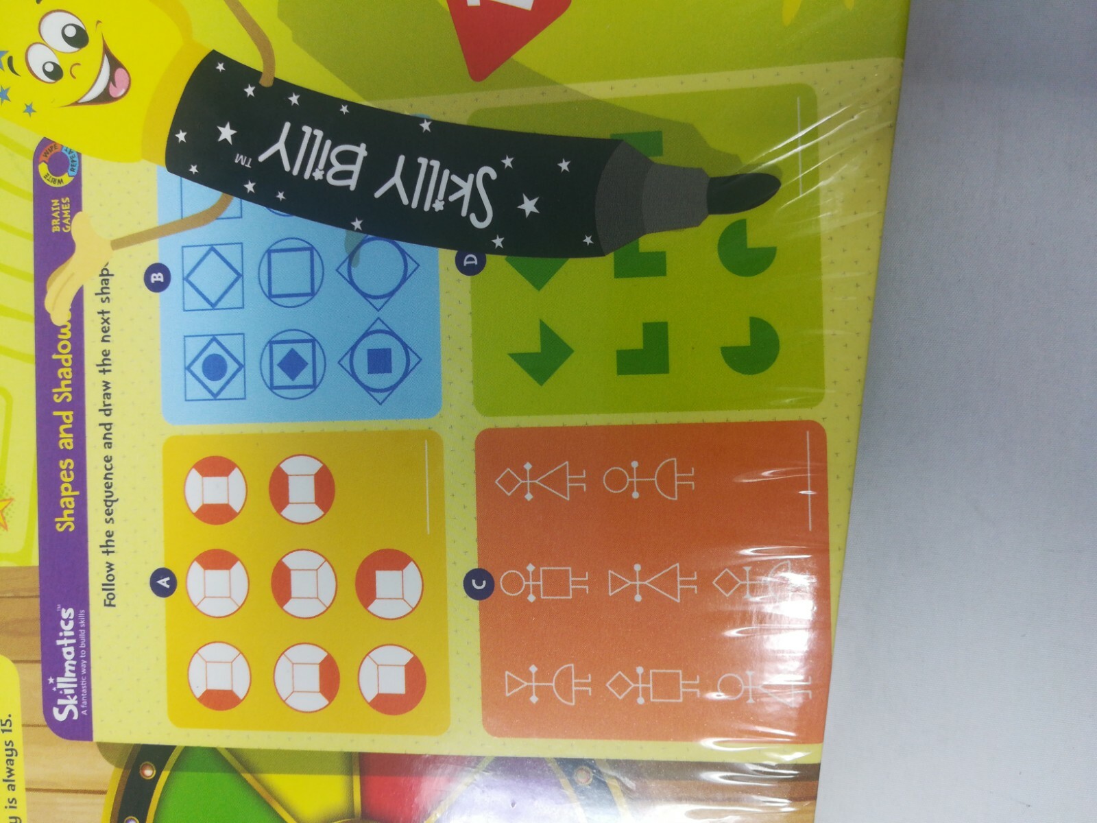 Skillmatics Educational Game: Brain Games 6-99 Years Erasable and Reusable New