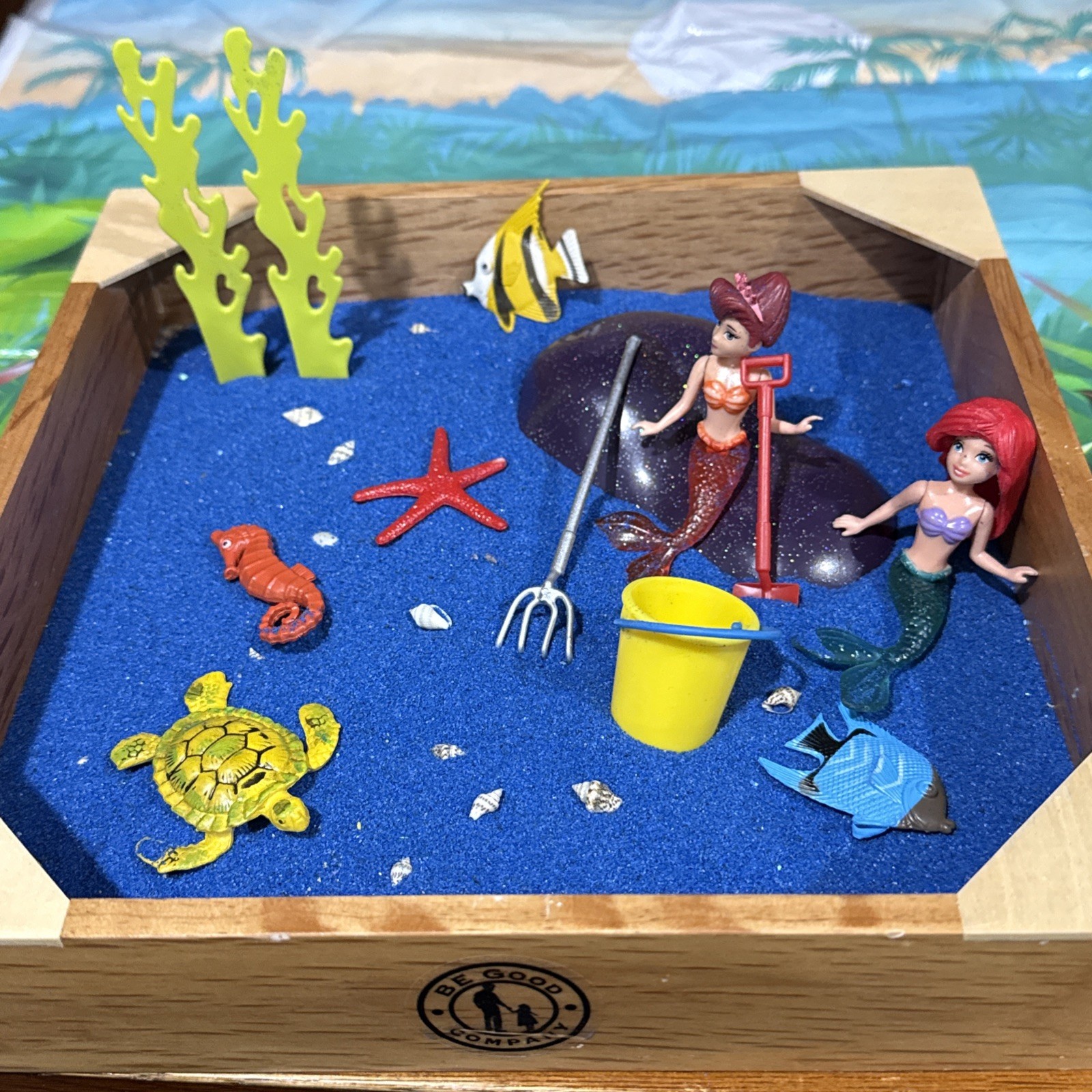 My Little Sandbox Play Set Mermaid & Friends Be Good Company Used