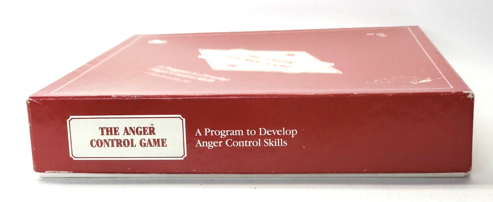 Vintage The Anger Control Game Therapy Guidance Counselor Complete New Open Box