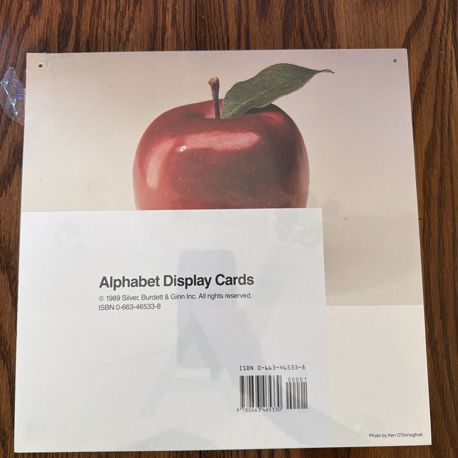 Alphabet Display Cards By Silver, Burdett & Ginn Inc. 1989 NEW