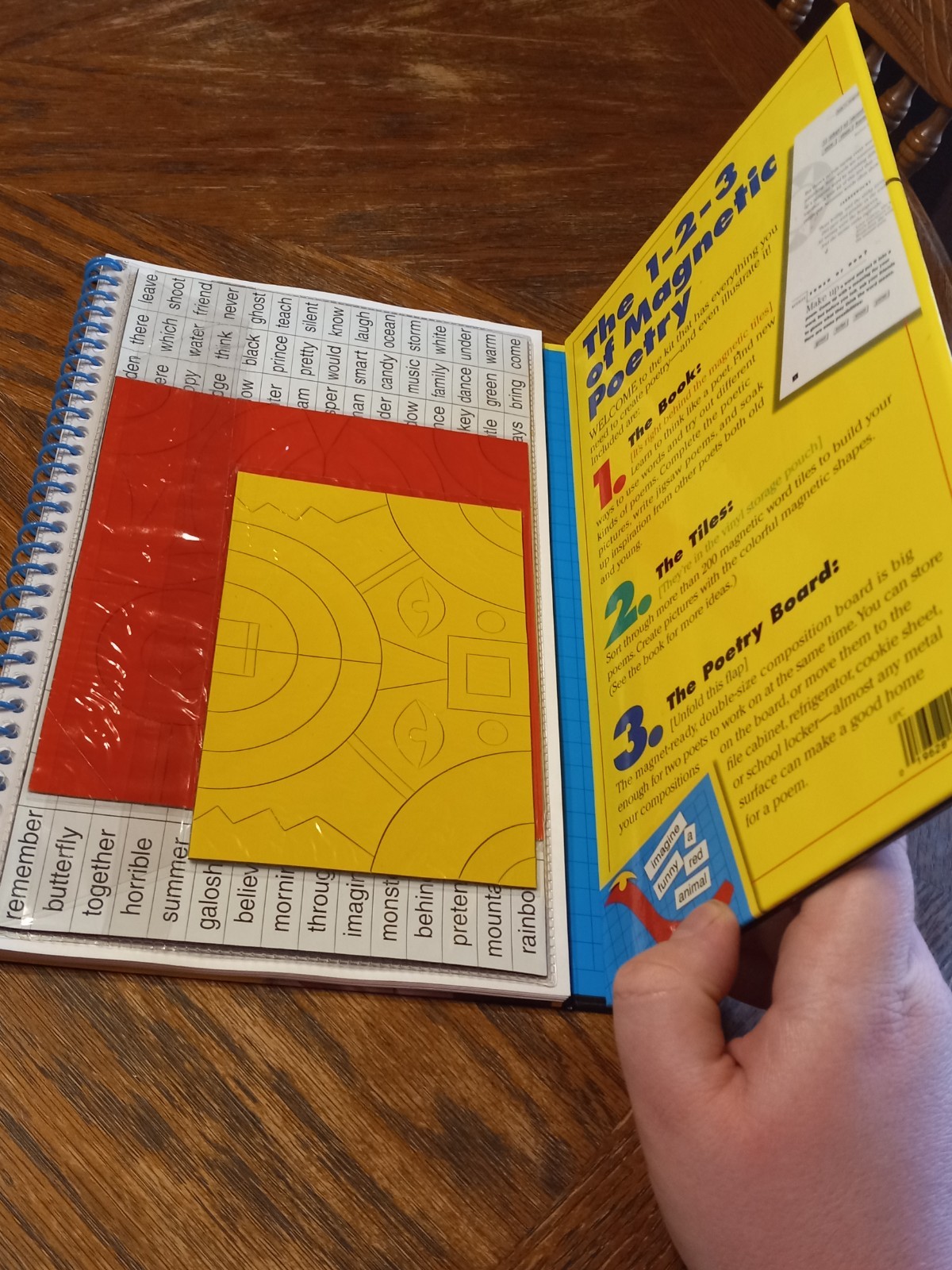 Kids Magnetic Poetry Book and Creativity Kit for ages 9 and up BRAND NEW!!!!