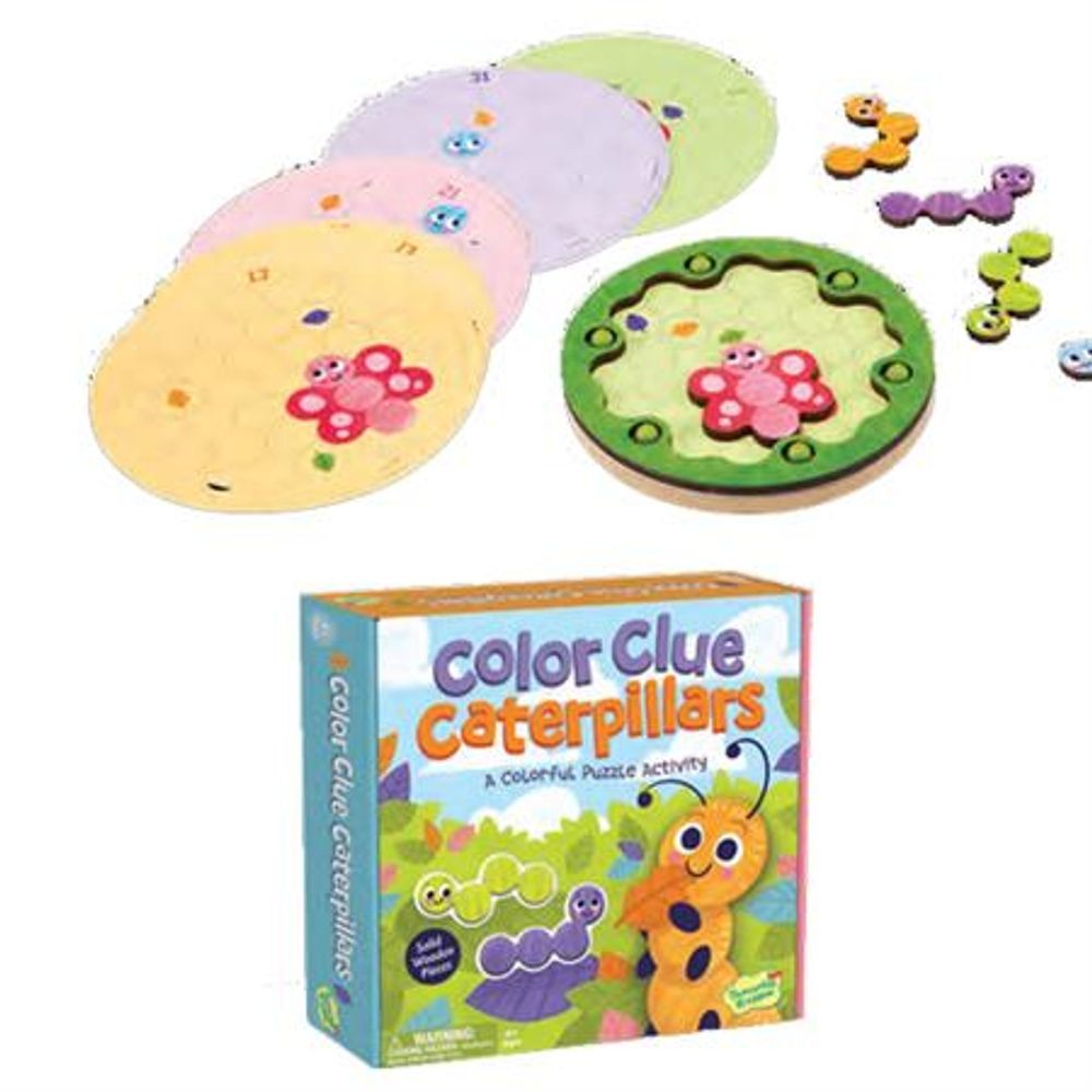 Color Clue Caterpillars – Peaceable Kingdom