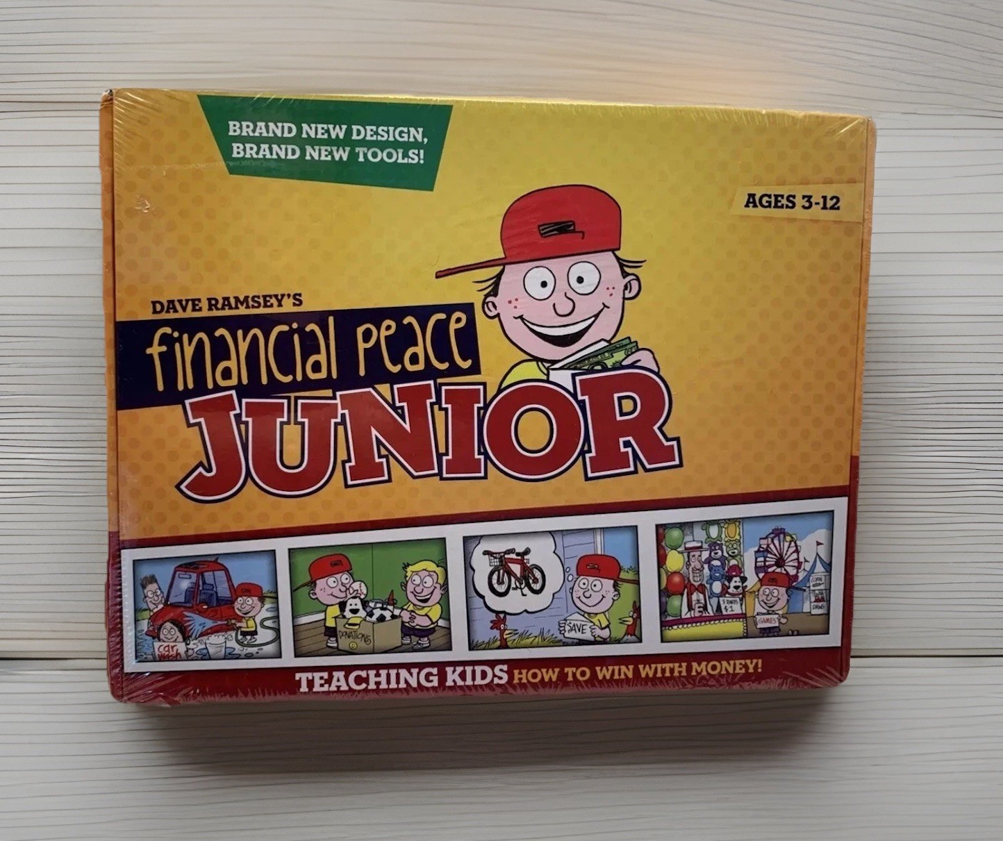 Financial Peace Jr By Dave Ramsey Teaching Kids How to Win With Money NEW