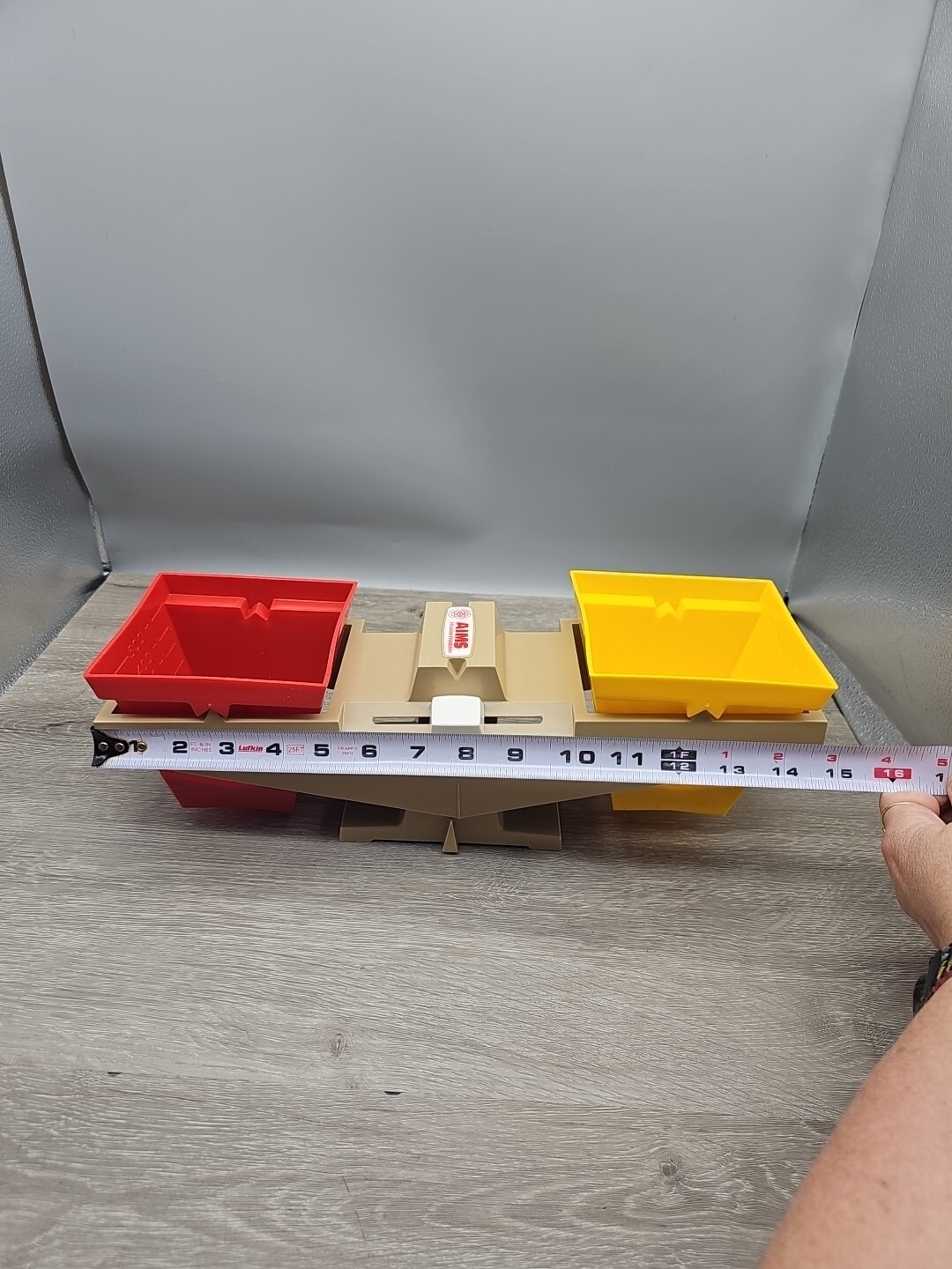School Balance Scale weights Aims Education Homeschool Manipulative Montessori