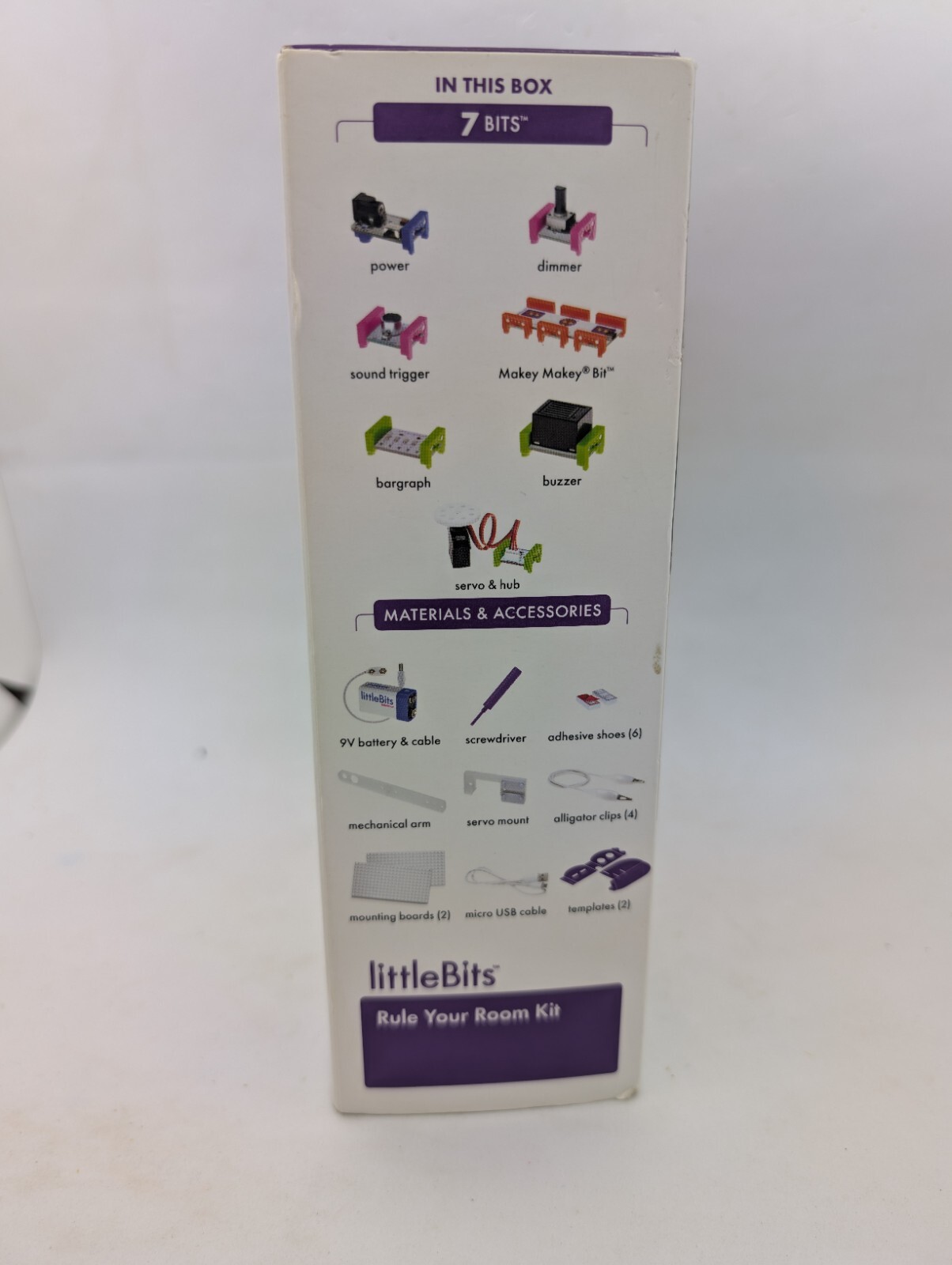 LittleBits RULE YOUR ROOM KIT Education Learning Build Block Open Box Complete