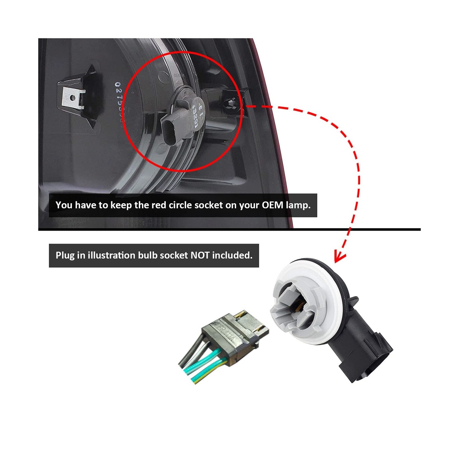 AmeriLite for 2009-2022 Dodge Ram 1500/10-22 Ram 2500 3500 Pickup C-Type LED …
