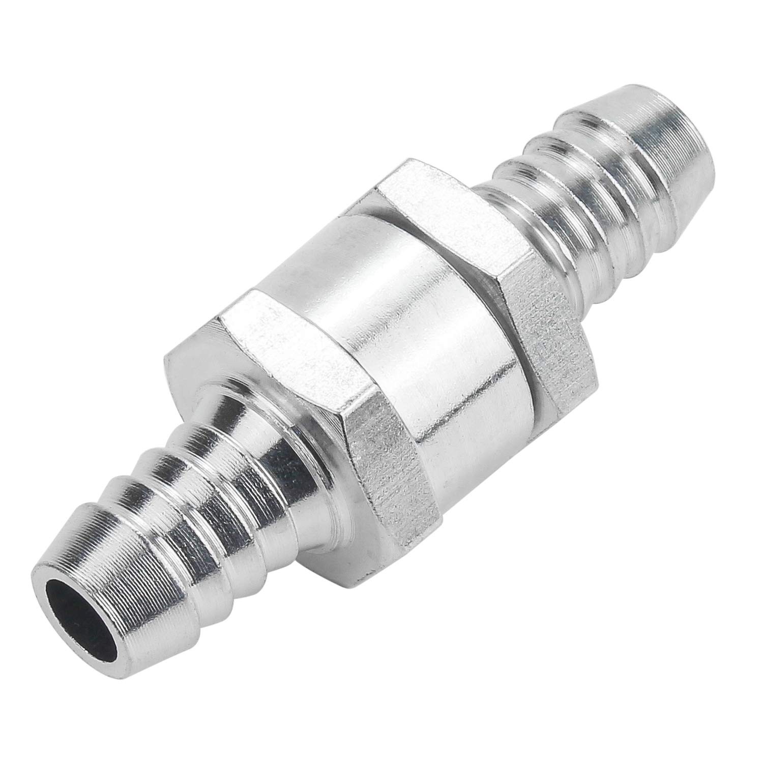 12mm 1/2 Inch Fuel Non-return Way Check Valve Oil Petrol Diesel Aluminium Alloy