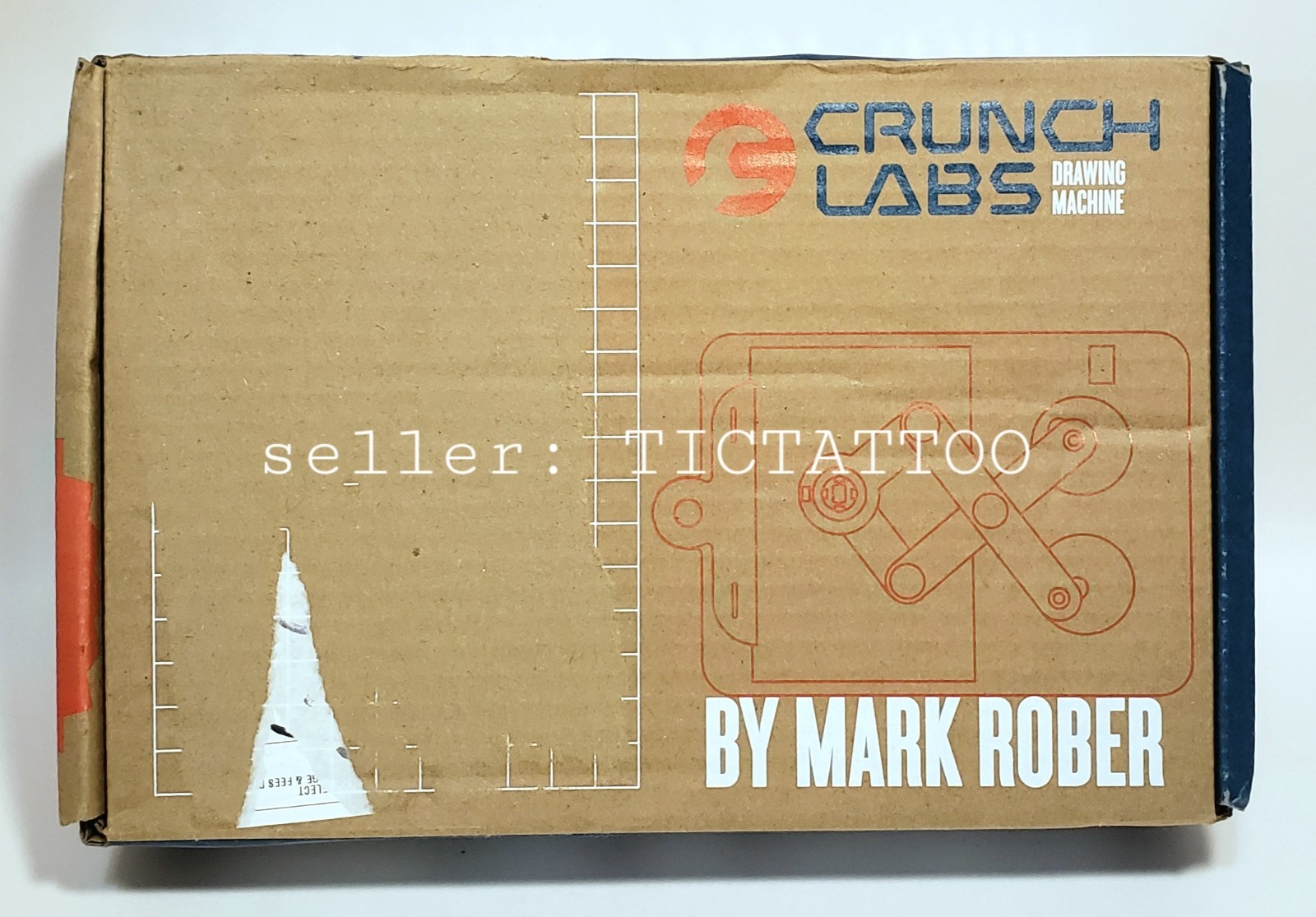 🔥Crunch Labs DRAWING MACHINE Mark Rober STEM Build Kit OPEN BOX Contents Sealed