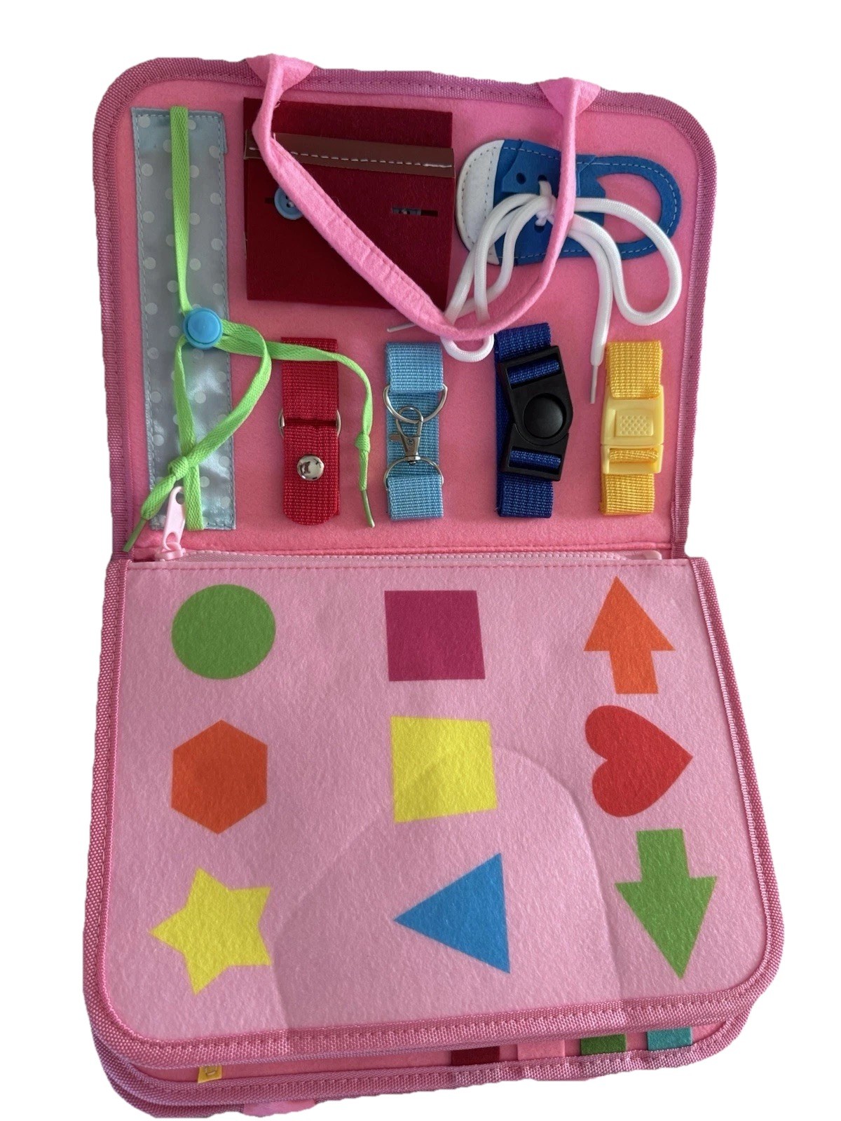 Toddler Busy Board Intelligence Learning Toys Sensory Montessori Book Kids Game